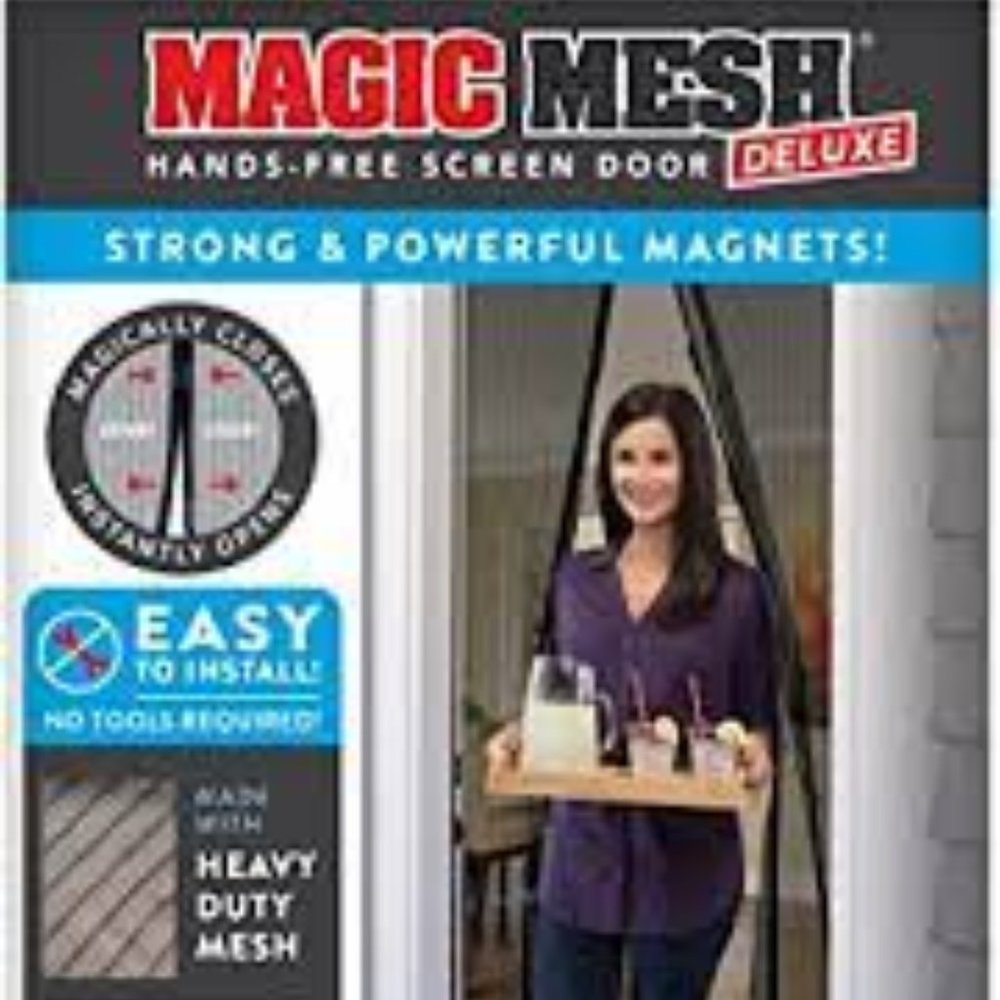 MAGIC MESH HANDS-FREE SCREEN DOOR